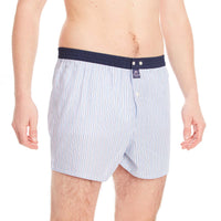 M4644 - Rayé bleu & blanc