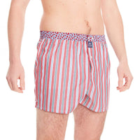 M4659 - Rayé rouge & bleu