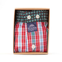 M4660 - Checkered red & white