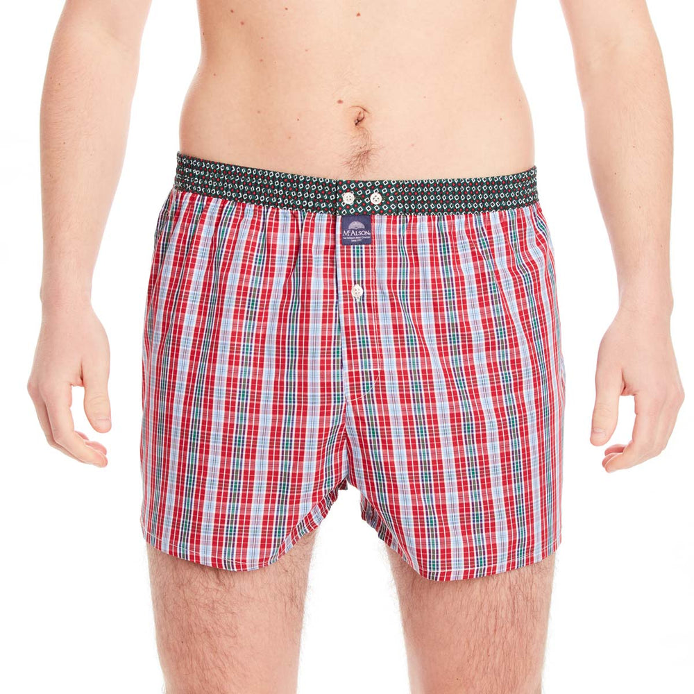 M4660 - Checkered red & white