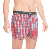 M4660 - Checkered red & white