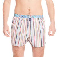 M4661 - Rayé multicolore marron