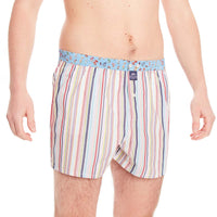 M4661 - Rayé multicolore marron