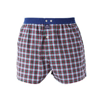 M4667 - Tartan bordeaux & vert