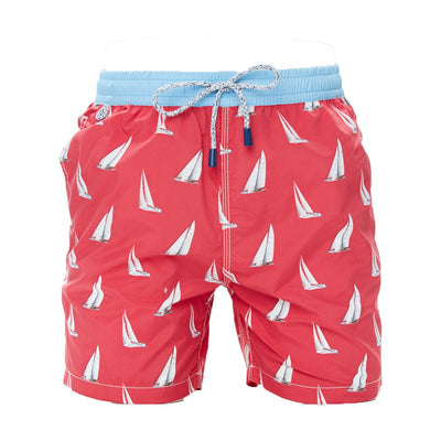 MS4122 - Sail boats red